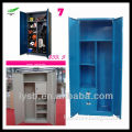 Environmental power painting pvc door wardrobe for home use